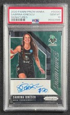 SABRINA IONESCU PSA 10 2020 PRIZM WNBA #SG-SIO ROOKIE SIGNATURES AUTO RC 2986