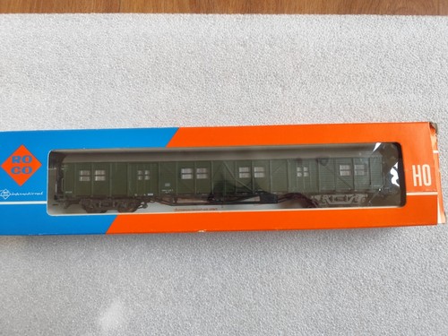 Roco HO 45655 AC Behelfsgepackwagen MD4i With Interior Lights | Zustand: Used