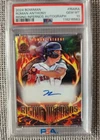 Roman Anthony 2024 Bowman Rising Infernos Auto /99 - PSA 10 Gem Mint - Pop 5