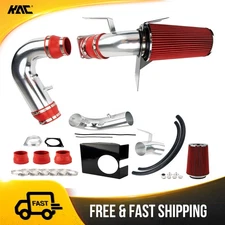 Cold Air Intake Kit+Red Filter w/ Heat Shield For 1997-2003 Ford F-150 4.6L