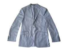 Kenneth Cole Mens Reaction Blazer Gray Suit Jacket Sport Coat size 42L