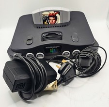 Nintendo 64 N64 Console + Goldeneye | Full Set Up All Cables + Controller Tested