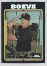 2005 Topps Chrome Update & Highlights Black Refractor /250 Adam Boeve #UH124 0f6