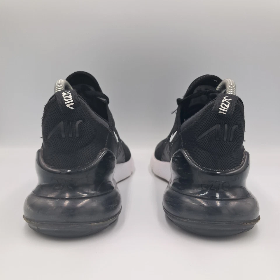 Size 5.5Y | 7W - Nike Air Max 270 Black White (GS) - 943345-001 - Image 4 of 4