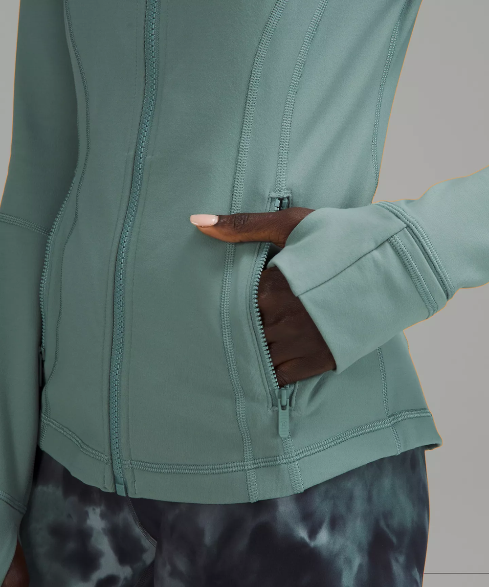 New Lululemon Define Jacket Luon Size 6 Tidewater Teal NWT