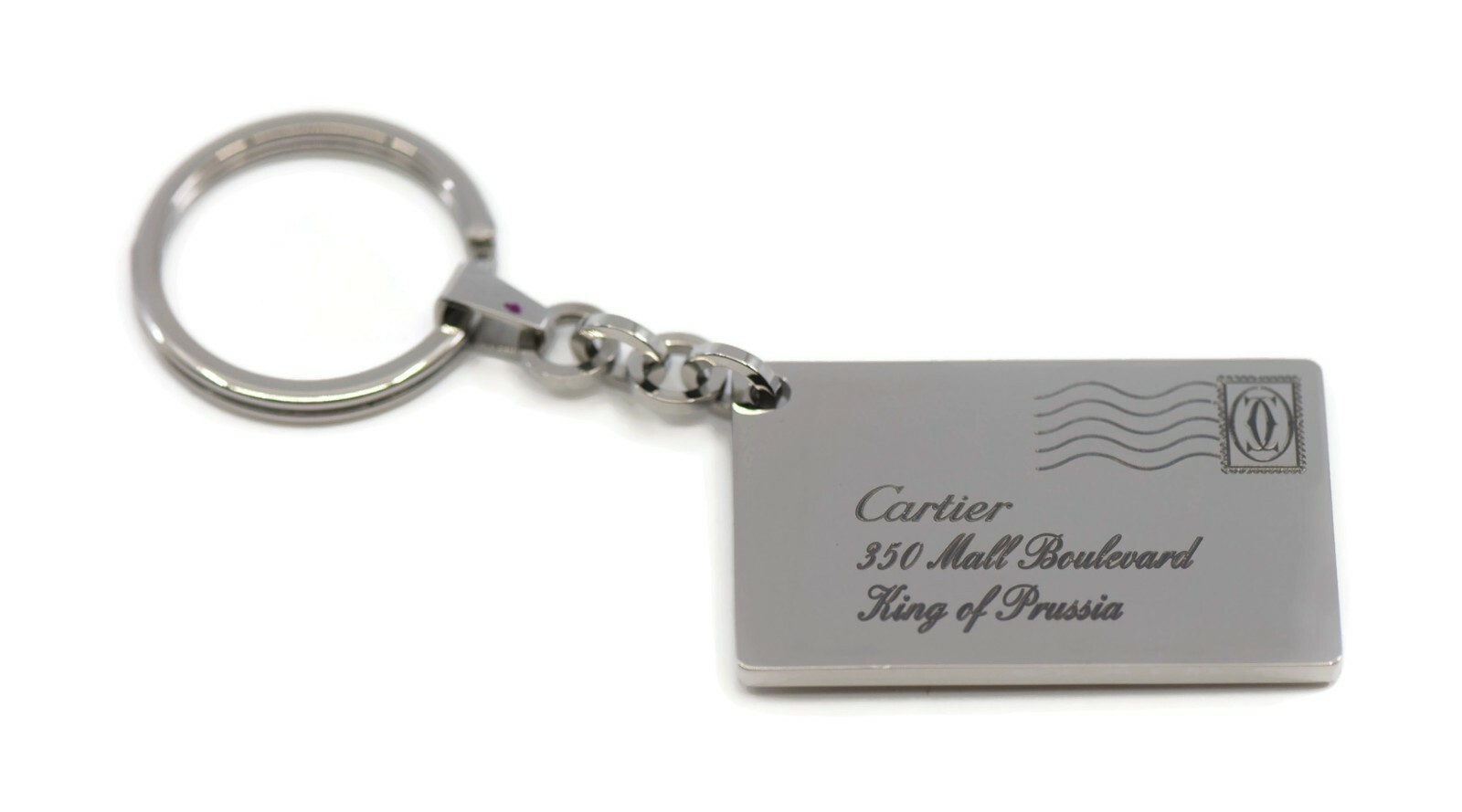 Cartier King Of Prussia Stainless Steel Key Chain