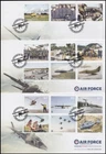 NEW ZEALAND FDC 2012 75 YEARS OF THE RNZAF SHEET OF 15 OVER 3 COVERS (ID:F2413)