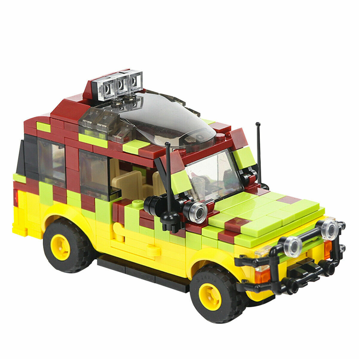ZITIANYOUBUILD Custom MOC: C3929 Tour Vehicle Cars Model