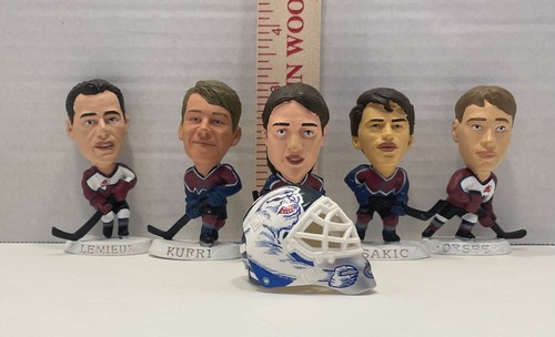 1997 NHL Corinthian Headliners 5 LeMieux Roy Kurri Forsberg Colorado Avalanche - Picture 5 of 9