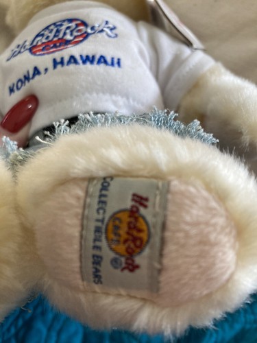 Hard Rock Cafe Kona Hawaii 4. Juli Teddybär limitierte Auflage 21 von 72 Neu mit Etikett - Bild 6 von 9