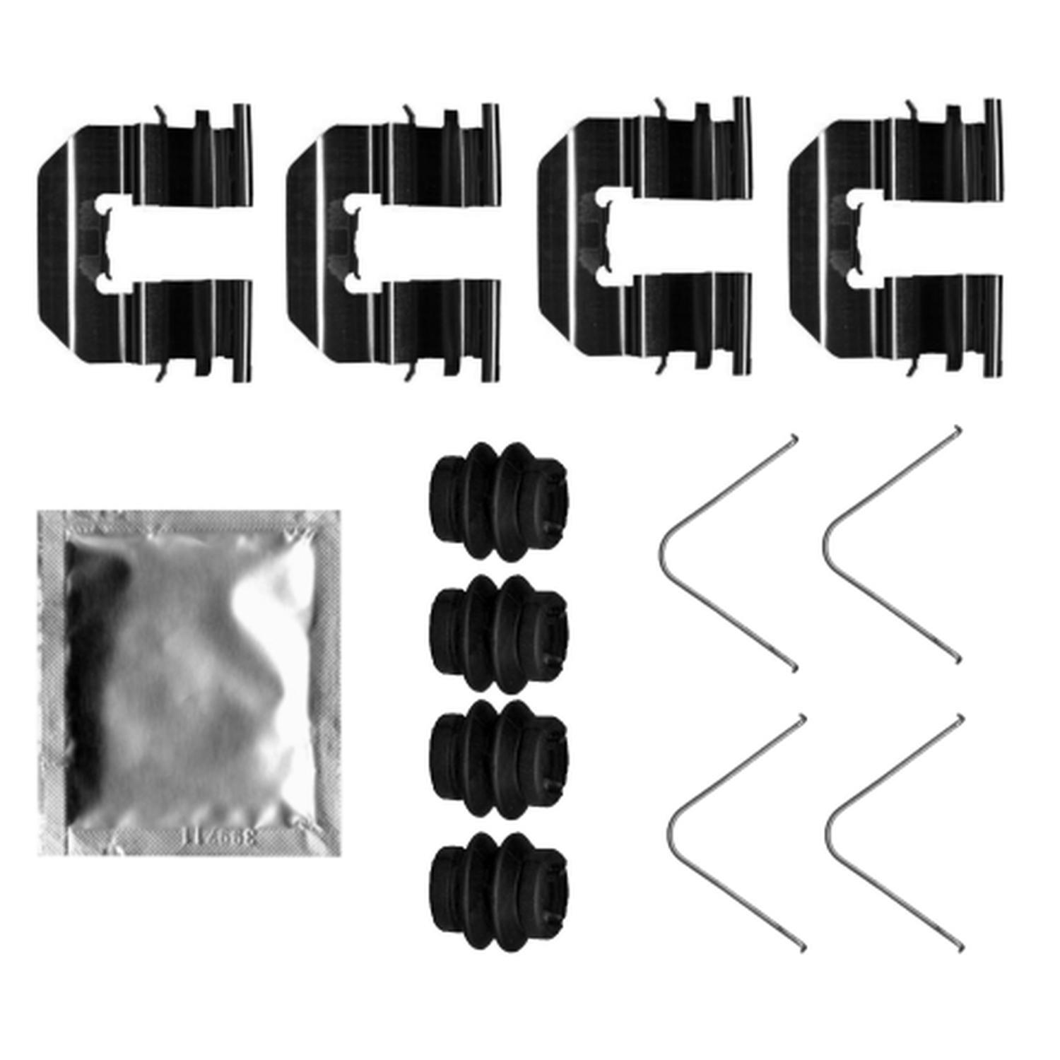FOR HYUNDAI KIA ACCESSORY KIT, DISC BRAKE PAD  TEXTAR 82550600