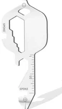 Compact Stainless Steel Multi-tool Key (Silver) Brand New in Box!!