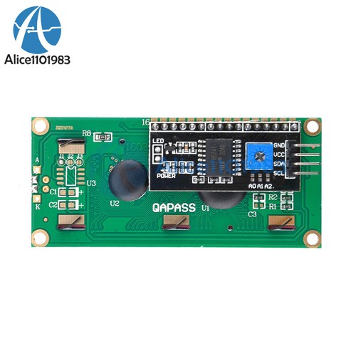 IIC/I2C/TWI/SPI Serial Interface1602 16X2 Character LCD Module Display - Picture 6 of 9