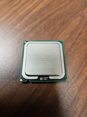 Intel Dual Core DUO E6300 CPU - SLA5E Processor 2 FSB 1066mhz - 1.86ghz