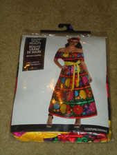 Costume, Female, Sugar Skull Beauty, Adult XL 14-16, NIP