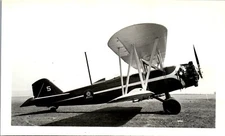 Boeing Model 95 Biplane Photo (3 x 5 in)