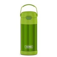 Thermos Funtainer SS Insulated Straw Bottle 12 oz Lime F4100LM6
