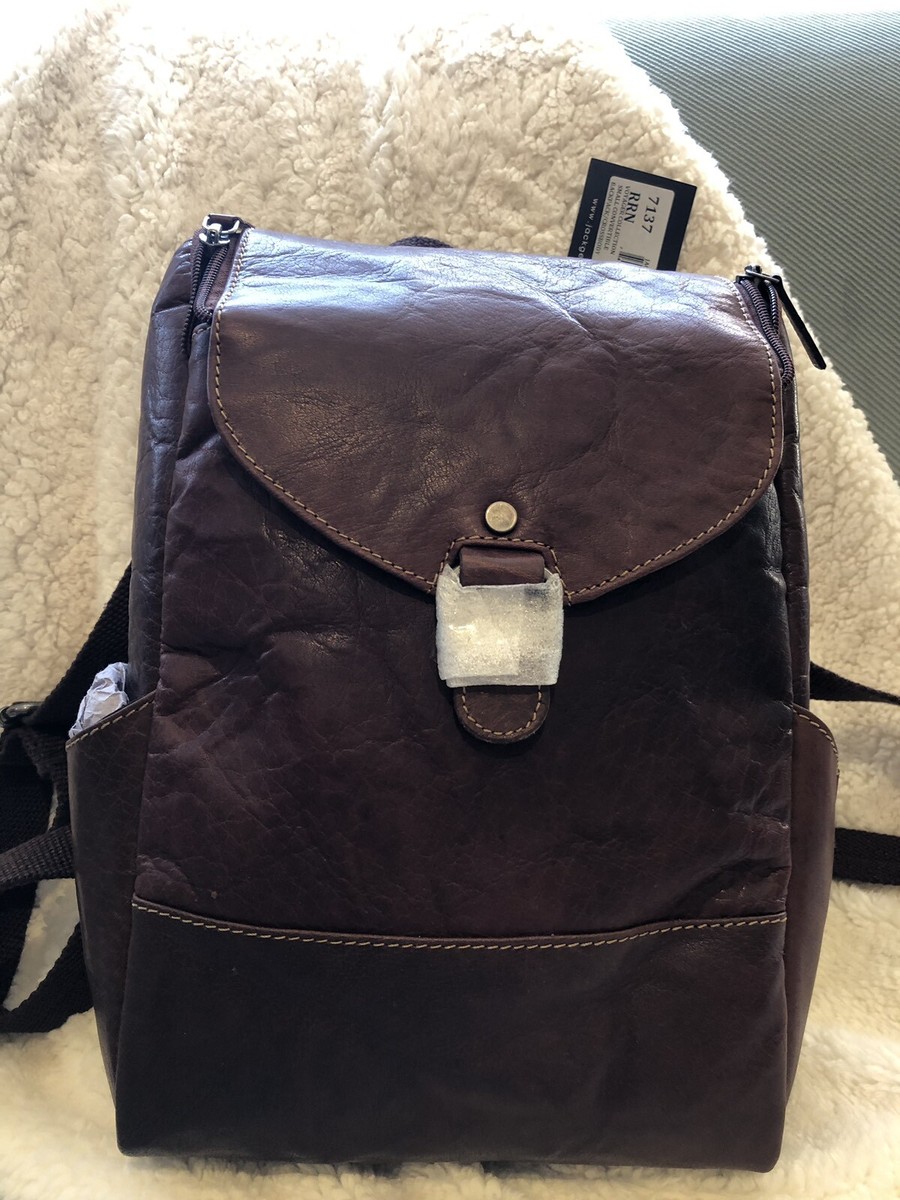 Jack Georges Voyager convertable backpack/crossbody bag,  buffalo leather Nwt Jack Georges Voyager Convertible Brown Buffalo Leather  main image 3