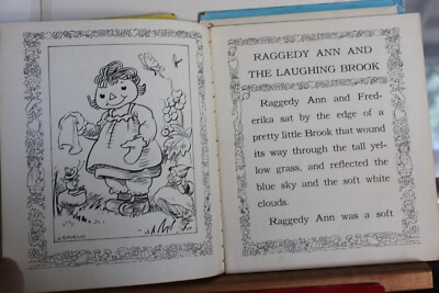 Raggedy Ann and the Laughing Brook by Johnny Gruelle 1943