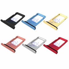 iPhone XR Replacement Nano Single Sim Card Holder Tray + Rubber Gasket