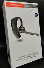  Plantronics Voyager 5200 / 5220 POLY Premium Wireless Bluetooth Headset Black