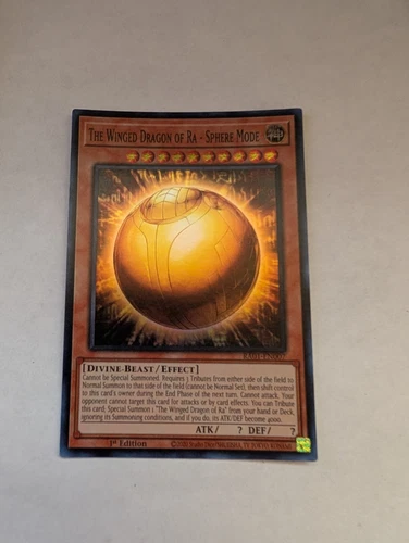 Yugioh! The Winged Dragon of Ra - Sphere Mode - RA01-EN007 - Super Rare - 1st Ed