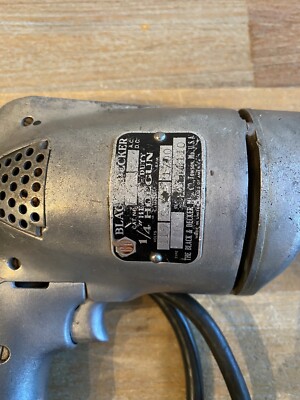 Metal Antique Black And Decker Drill Electric Drill Hammer Drill