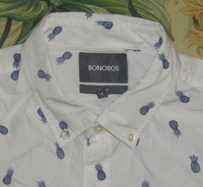 bonobos pineapple shirt
