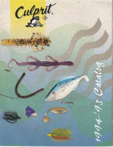 1994 Guide du catalogue de produits-COUPABLE leurres de pêche-ombres malades-ver impulsif - Photo 1 sur 1