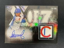 ARISMENDY ALCANTARA 2015 TOPPS TRIPLE THREADS /99 - CHICAGO CUBS *8144