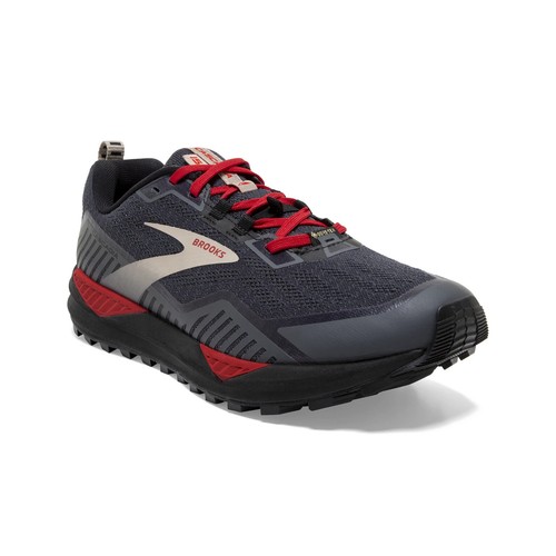 Brooks Cascadia 15 GTX Black/Ebony/Red 1103411D075, Men's Size 12 D (M) - Picture 2 of 6