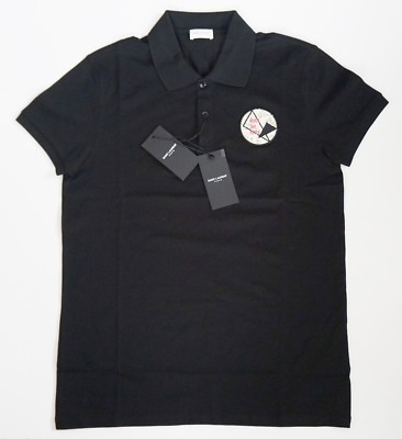 トップス saint laurent paris polo shirt CASSANDRE POLO SHIRT IN STRIPED PIQUÉ | Saint Laurent | YSL US