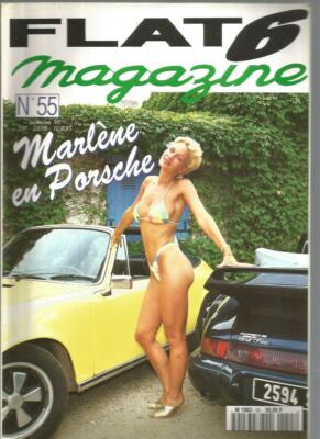 FLAT 6 MAGAZIN NR.55 911 2.0 1965 / 911 SC/RS / RSR 4.0 MUHLBAUER / LEERBOX