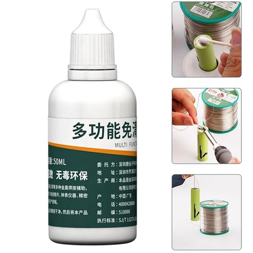 50ML Stainless Steel Flux Liquid Solder Metal Soldering Assistance