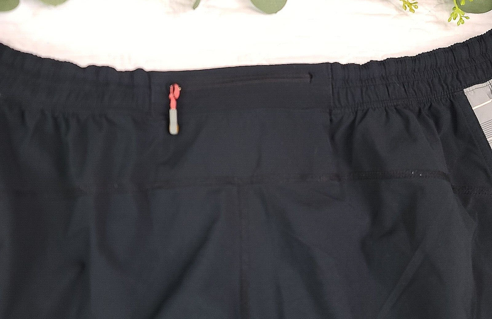 Lululemon Mens Black and Gray Swim Trunks Size XXL Gem