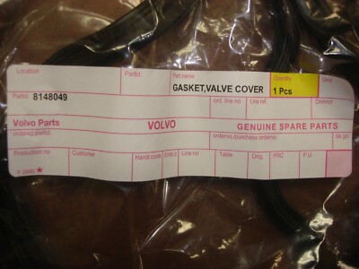 1 X D11 MP7 VOLVO MACK SEALING STRIP VALVE COVER GASKET 20804638 ...