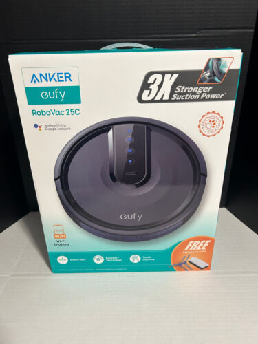 NEW IN BOX Anker Eufy 25C Wi-Fi Connected Robot Vacuum RoboVac T2123 - Picture 1 of 7