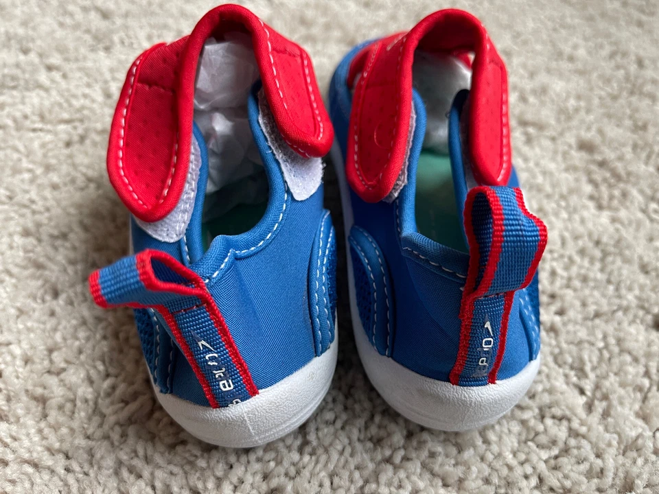 Zapatos de Agua Híbridos SPEEDO Original Surfwalker Talla XL 10-12 Niño Rojo Blanco Azul Foto 3 de 4