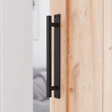 12 Rustic Barn Door Handle for Sliding Door Heavy Duty Barn Door Pull Antiqu...