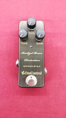 One Control Anodized Brown Distortion Effector | eBay