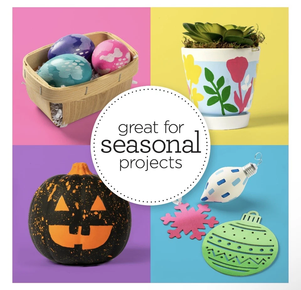 Pintura acrílica artesanal Apple Barrel 2 oz mate elige cualquier color. Fucsia Foto 3 de 4