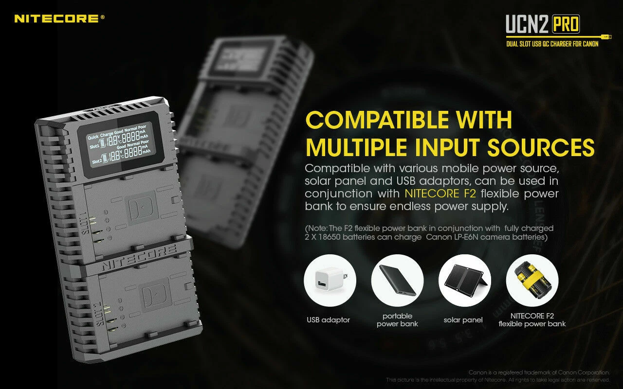 Nitecore UCN2 Pro USB Charger - Thumbnail 5