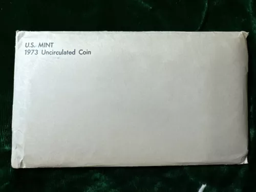 US 1973 Mint UNC Coin Set Including “D”  “S” Mints Marks 13 coins set