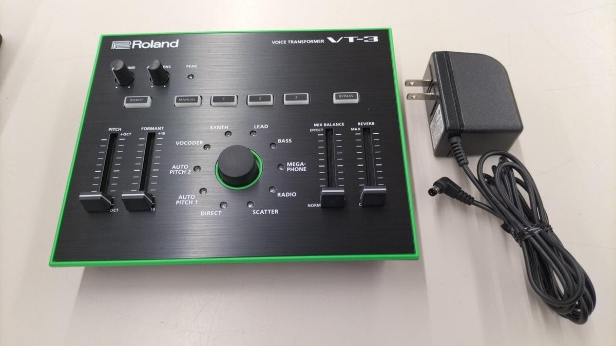 Roland VT-3 VOICE transformer ローランド Roland VT-3 Voice Transformer Reviews | Sweetwater