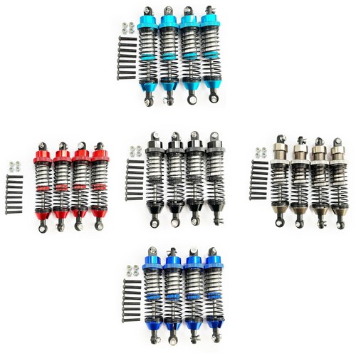 Alloy Shock absorber 4P For Rc 1:10 RedCat Blackout SC XTE Pro XBE Racing truck - Picture 1 of 21