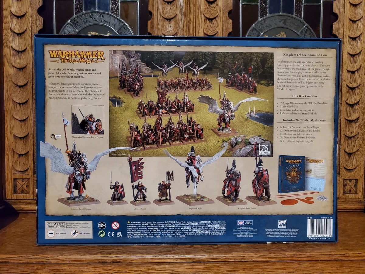 Warhammer The Old World Core Set Kingdom Of Bretonnia Games