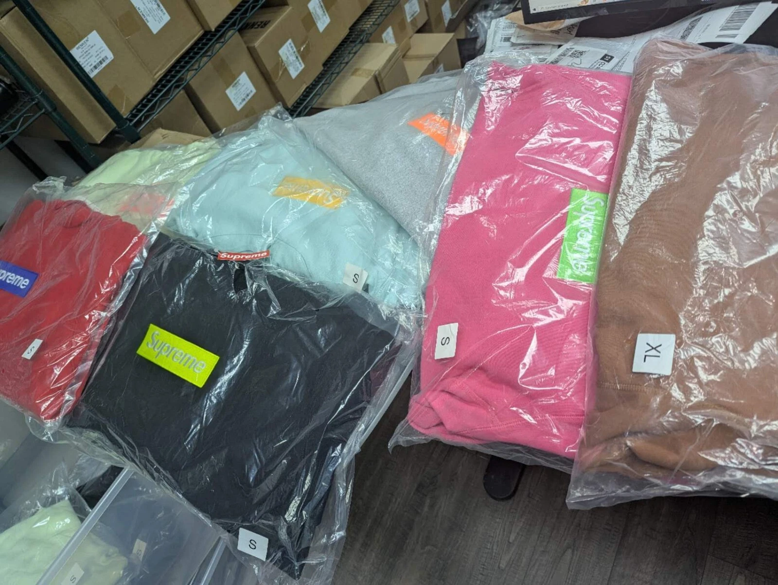 Sweat à capuche DSWT FW17 SUPREME BOX LOGO 2017 EXPÉDITION LE JOUR MÊME