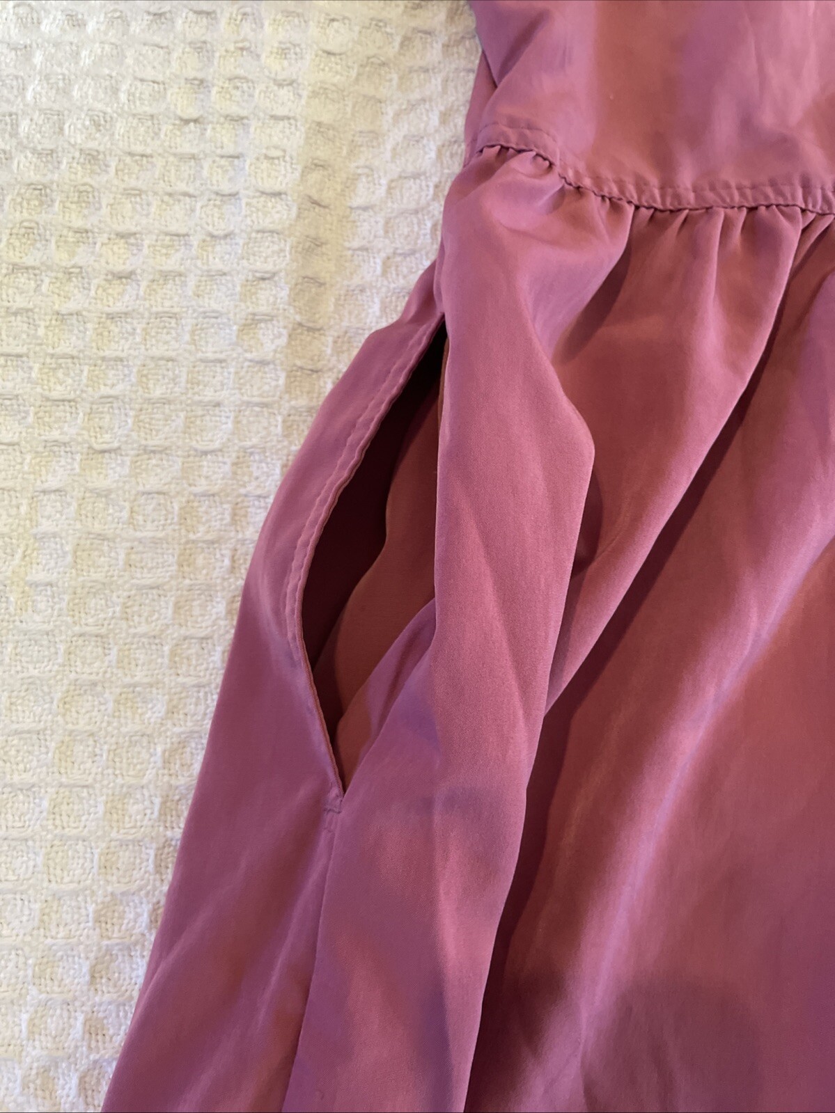Only Necessities L Polyester Pink Basic Button Do… - image 6