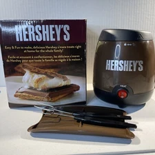 Hershey's Fast Easy S'mores Indoor Maker Plug In ~ Tailgate, Dorm, Dessert