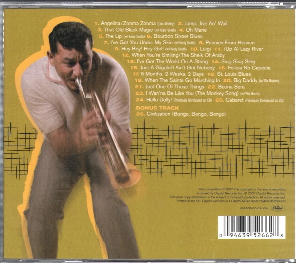 Louis Prima Jump, Jive An' Wail: the Essential CD USA Capitol 2007 094639526628 - Bild 2 von 2